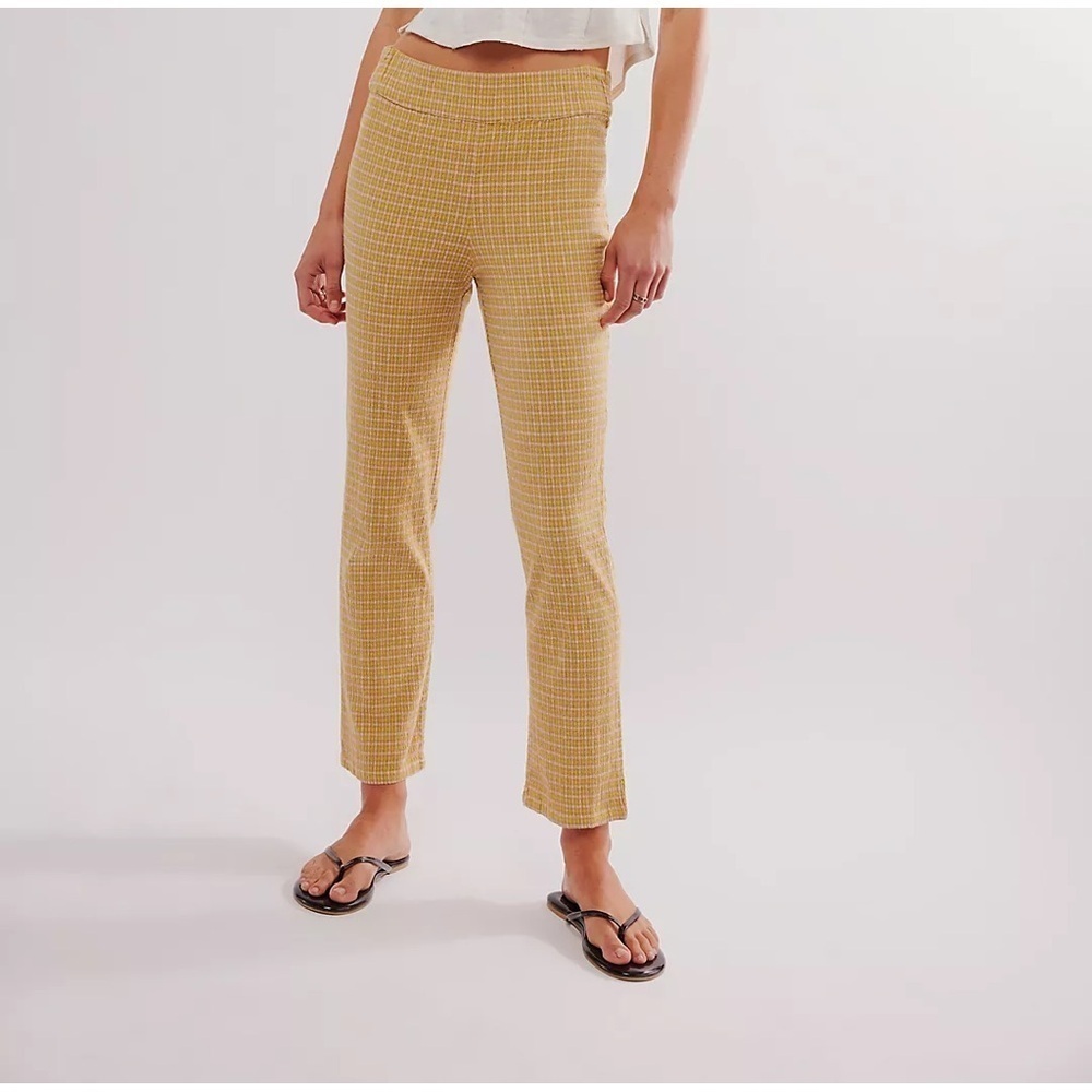 NWT Free People In My Feelings Slim Crop Pants